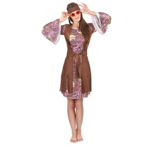 Déguisement Hippie Motif Paisley Femme - Taille: Xl