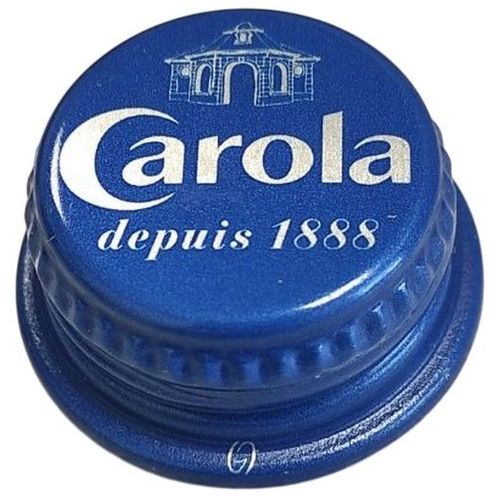 France Capsule À Visser Métallique Carola Rouge Eau De Source D'alsace Plate Rp192