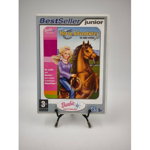 Jeu Pc Barbie Horse Adventures : The Ranch Mystery En Boite, Sans Notices