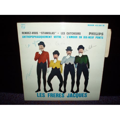 Rendez Vous Stanislas +3 ( Dedicace Par Les Freres Jacques ). Avec Languette .