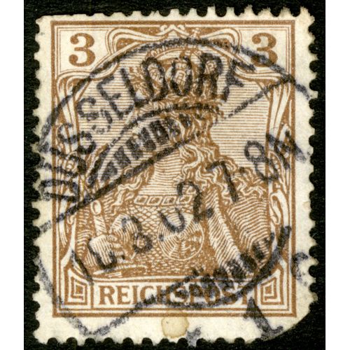 Timbre Oblitéré Reichspost, 3