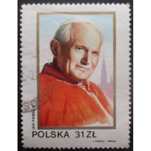 Pologne N°2681 Pape Jean Paul 2 Oblitéré