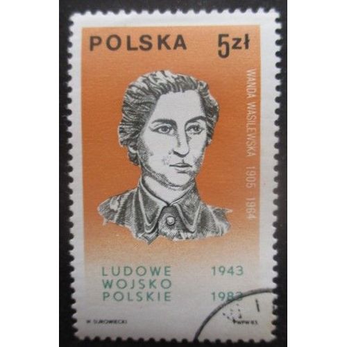 Pologne N°2696 Wanda Wasilewska Oblitéré