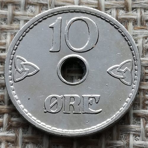 Monnaie Norvège - 1940 - 10 Øre - Haakon Vii - F0143