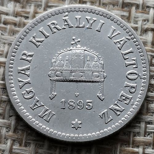 Monnaie Hongrie - 1895 - 10 Fillér - François-Joseph Ier - F0144
