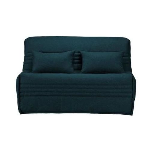 Camif - Canapé Bz Tissu Matelas 15 Cm Guidel - Bleu