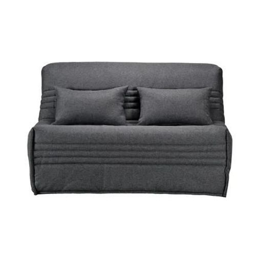 Camif - Canapé Bz Tissu Matelas 15 Cm Guidel - Gris