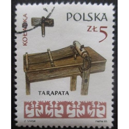 Pologne N°2791 Crécelles Oblitéré