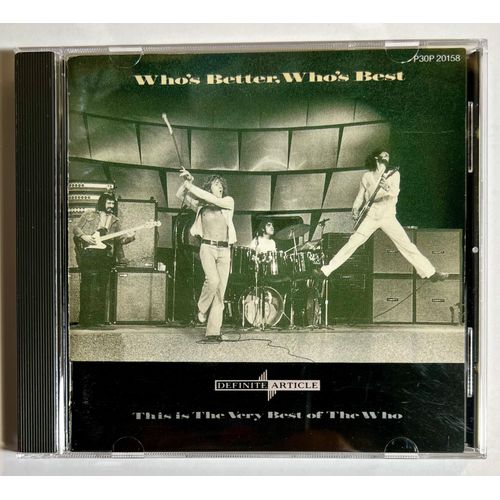 The Who - Who's Better, Who's Best (The Very Best Of The Who) (Rock) [Cd - Pressage Japonais - 1989 - P30p 20158]