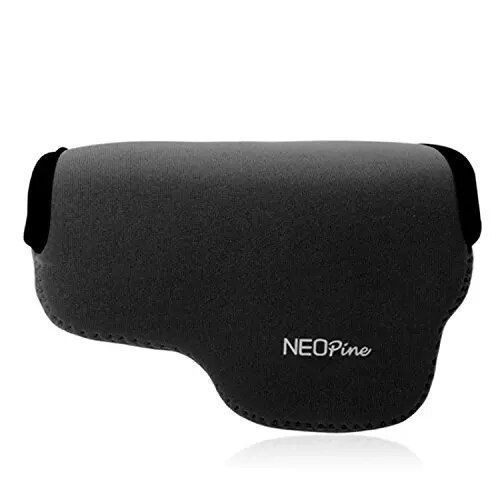 Sacoche pour appareil photo intérieur en néoprène,housse pour Panasonic Lumix,GF5,GF6,GF7,GF8,GF9,GF10,GF90,GX800,GX850,GX880,objectif 12-32mm - Type Black