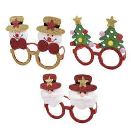Accessoire De Déguisement - Ptit Clown - Lunettes De Noël - Rouge - Mixte - 2 Ans