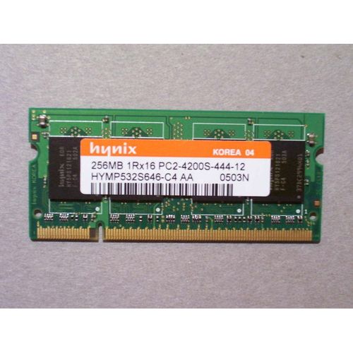 HYNIX Mémoire Portable - SO-DIMM DDR2 256 MO - PC4200 - 533 MHZ