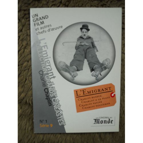 Charlie Chaplin L'émigrant Dvd