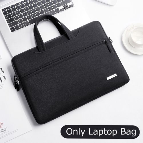 Pochette en bandoulière pour ordinateur portable,porte-documents,compatibilité MacBook Air Pro M1 Lenovo - Black D-11inch 12inch