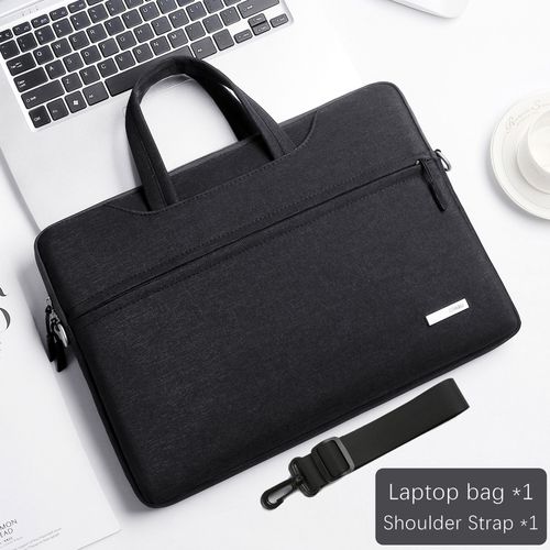 Pochette en bandoulière pour ordinateur portable,porte-documents,compatibilité MacBook Air Pro M1 Lenovo - Black C-13inch 13.3inch