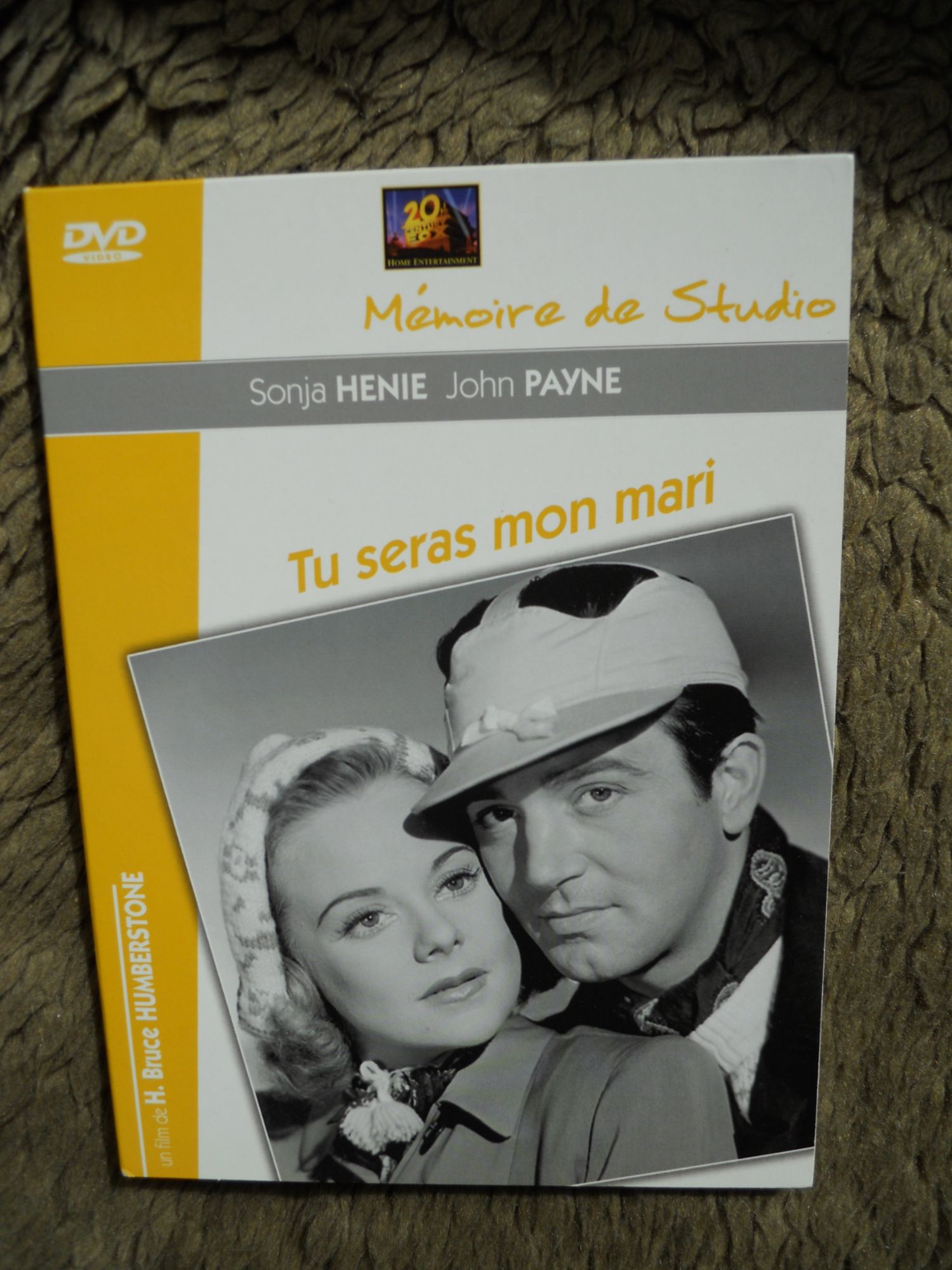 Tu Seras Mon Mari Avec Sonja Henie Et John Payne Dvd