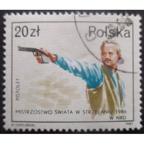 Pologne N°2928 Expo Philatélique Oblitéré