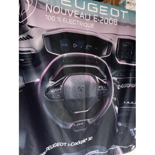 Peugeot Banderole Publicitaire 24h00 Mans - Garage Circuit Voiture
