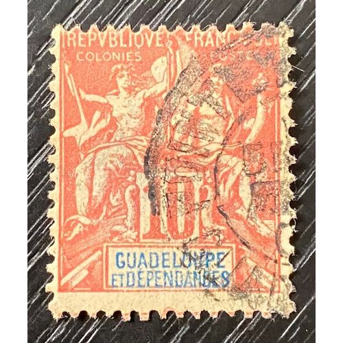 Timbre Oblitéré Tahiti 1900 Y & T N° 41