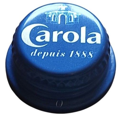 France Capsule À Visser Métallique Carola Rouge Eau De Source D'alsace Plate Rp197