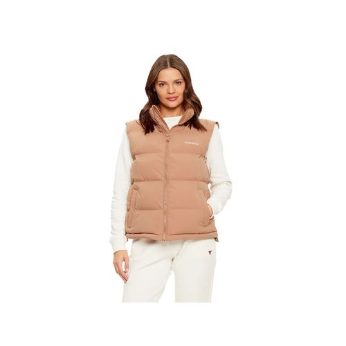 Doudoune Sans Manche Guess Gj Regular Femme Beige