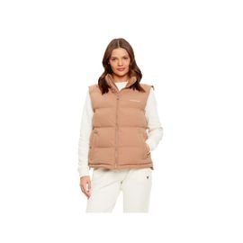 Doudoune Sans Manche Guess Gj Regular Femme Beige