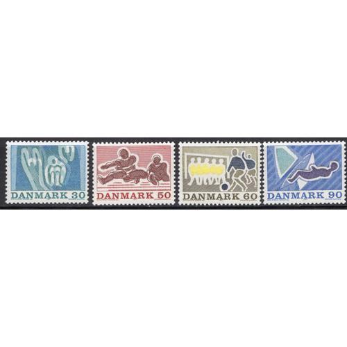 Danemark 1971 Serie Les Sports Divers Neuf**