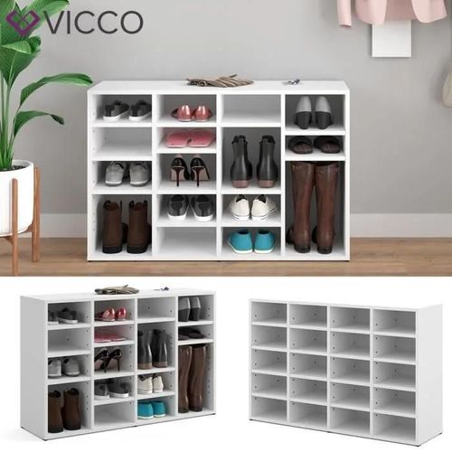Meuble À Chaussures Lysander Vicco, Porte-Chaussures, Rangement À Chaussures, Entrée, Vestibule