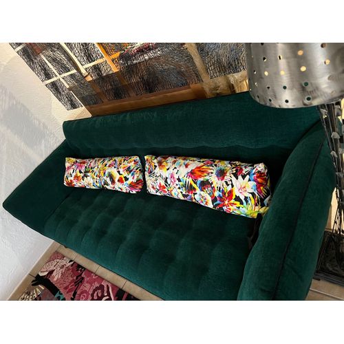 Magnifique Canapé Roche Bobois Vert Foncé État