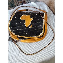 Sacoche touareg en cuir