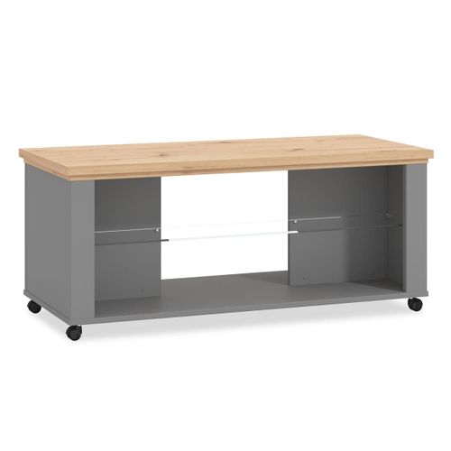 Table D'appoint Massif Chne Gris