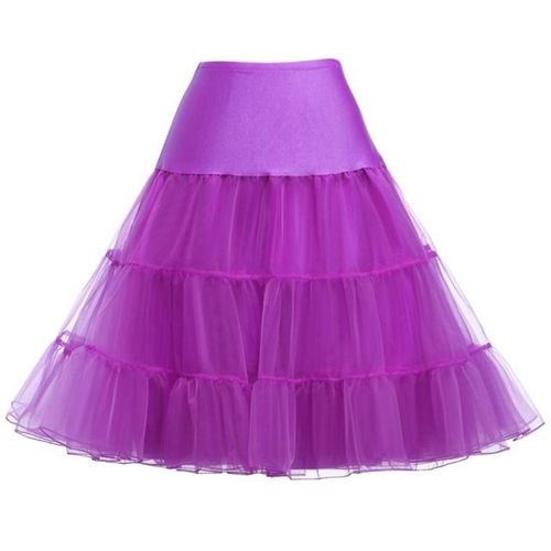 Jupon Tutu Vintage Des Années 50,Sous-Jupe Rétro De 26 Pouces,Filet De Barrage Rockabilly