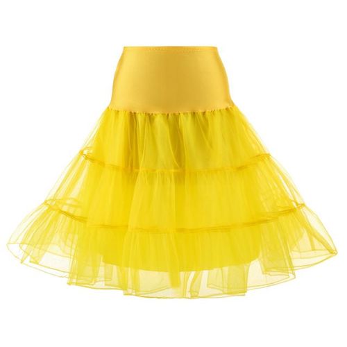 Jupon Tutu Vintage Des Années 50,Sous-Jupe Rétro De 26 Pouces,Filet De Barrage Rockabilly