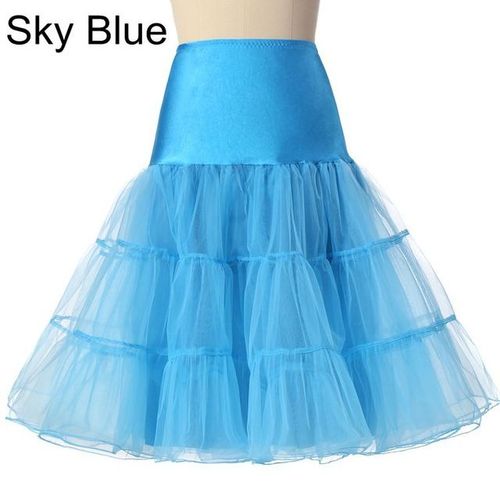 Jupon Tutu Vintage Des Années 50,Sous-Jupe Rétro De 26 Pouces,Filet De Barrage Rockabilly
