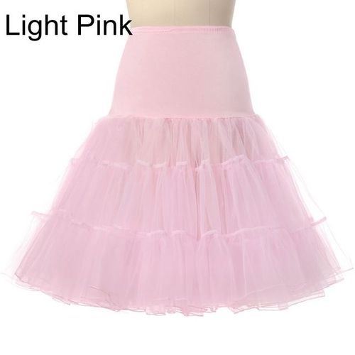 Jupon Tutu Vintage Des Années 50,Sous-Jupe Rétro De 26 Pouces,Filet De Barrage Rockabilly
