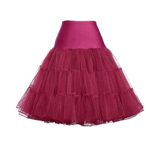 Jupon Tutu Vintage Des Années 50,Sous-Jupe Rétro De 26 Pouces,Filet De Barrage Rockabilly