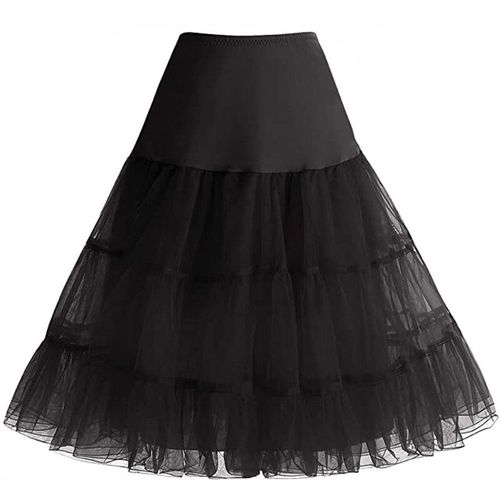 Rockabilly-Jupon Court En Organza Pour Halloween,Tutu,Crinoline,Vintage,Pour Patients De Mariage,Sous-Jupe