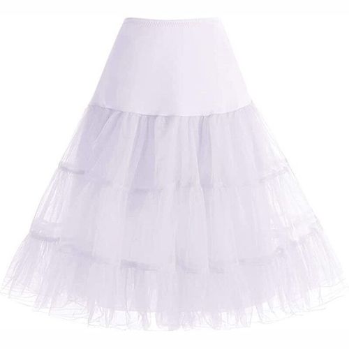 Rockabilly-Jupon Court En Organza Pour Halloween,Tutu,Crinoline,Vintage,Pour Patients De Mariage,Sous-Jupe