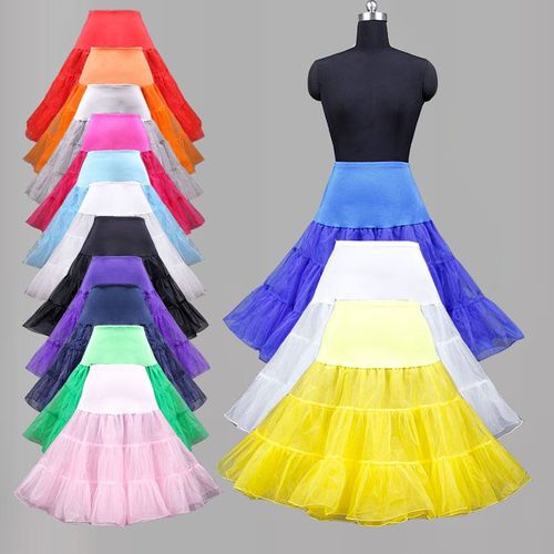 Jupon Court En Dentelle Multicolore Pour Femmes,Jupe Luxuriante En Tulle,Accessoires De Robe De Mariée,Jupes Tutu À La Mode,Sous Le Volume