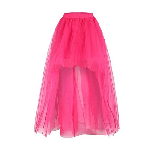 Jupe Tutu Crinoline Bouffante De Couleur Licorne Pour Femmes,Longues Jupes De Mariée Arc-En-Ciel,Jupon Cosplay,Sous-Jupe Rockabilly,Jupes De Fête