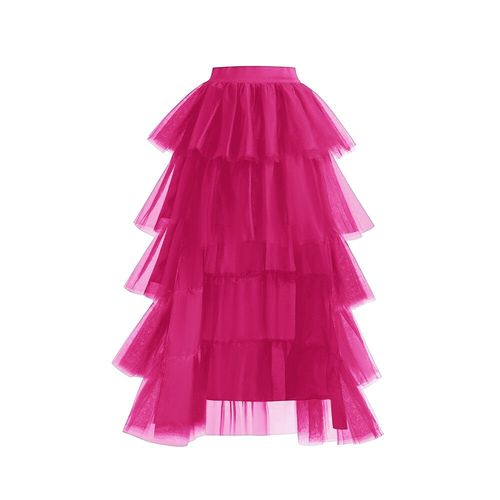 Jupe Tutu En Tulle Asymétrique Pour Femme,Jupon Fantaisie,Danse En Boîte,Robe De Soirée,Mode Décontractée,Style Gothique
