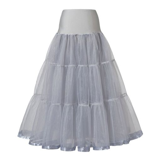Wowbridal-Jupon De 95cm De Long À Volants,Crinoline,Vintage,Pour Patients De Mariage,Sous-Jupe,Tutu Rockabilly