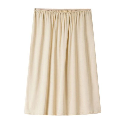 Jupon Demi-Jupe En Satin Pour Femme,Sous-Robe,Mini Jupe,Sécurité,Anti-Exposition,2024