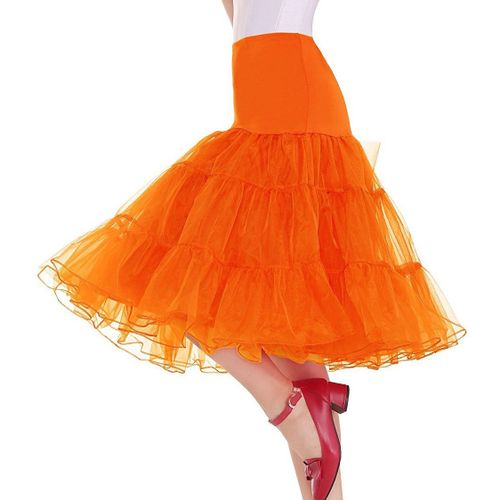 Misshow-Jupe Tutu Vintage Pour Femme,Jupon Cosplay Des Années 50,Robe Rockabilly,Sous-Jupe Courte,Crinoline