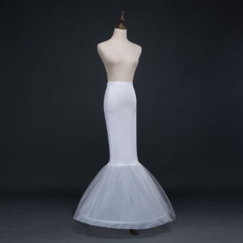 Jupon De Sirène Long Pour Femme,Sous-Jupe De Mariage,Accessoires De Mariée