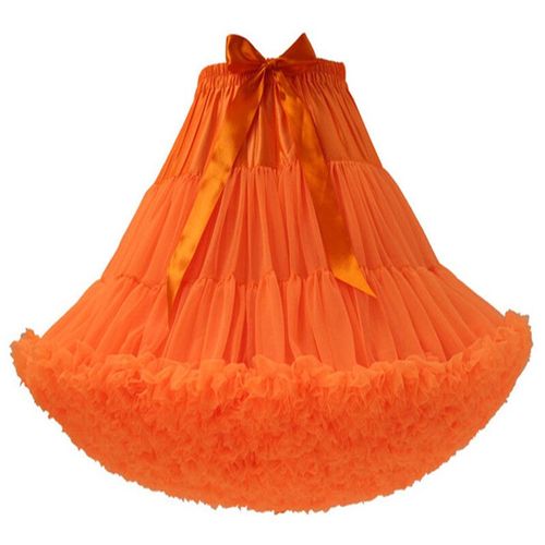 Jupons Gonflés Pour Femmes,Jupe En Tulle Multicouche,Taille Élastique,Cosplay Lolita,Sous-Jupe Crinoline,55cm