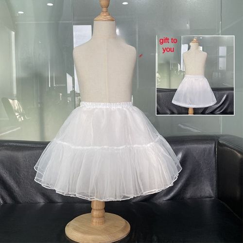 Jupon Lolita Avec Cerceau Plissé Pour Fille,Sous-Jupe Pour Enfant De 15 Ans,2006