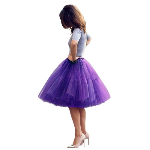 Jupon Moelleux En Tulle Multicouche Pour Femmes,Jupe Tutu Po,Sous-Jupe,Robe De Rhprincesse,Ballet,Danse,Fête