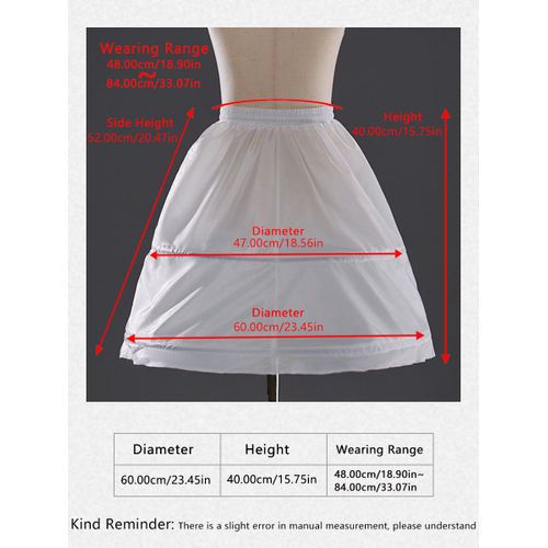Jupe Bouffante Pour Filles,Support De Jupe,Jupe Lolita,Robe De Mariée À Fleurs Pour Filles,Jupon De Performance À Deux Boucles