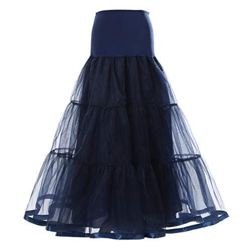 Wowbridal-Jupon De 95cm De Long À Volants,Crinoline,Vintage,Pour Patients De Mariage,Sous-Jupe,Tutu Rockabilly